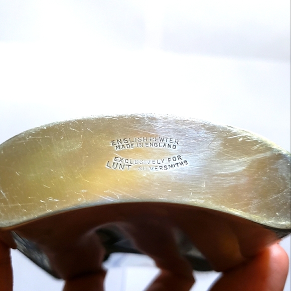 Vintage pewter flask - Picture 4 of 5